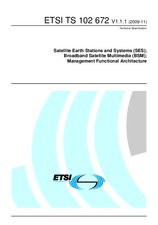 ETSI TS 102672-V1.1.1 (27.11.2009)