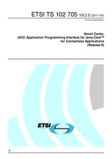 ETSI TS 102705-V9.2.0 (15.4.2011)