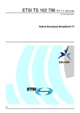 ETSI TS 102796-V1.1.1 (11.6.2010)