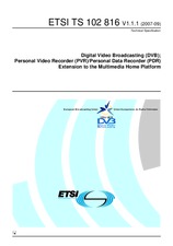 ETSI TS 102816-V1.1.1 (18.9.2007)