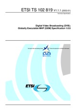 ETSI TS 102819-V1.1.1 (30.1.2003)