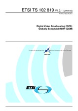 ETSI TS 102819-V1.2.1 (4.5.2004)