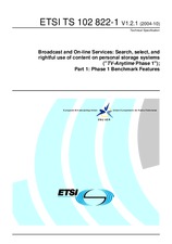 ETSI TS 102822-1-V1.2.1 (21.10.2004)