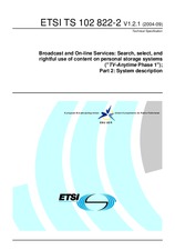 ETSI TS 102822-2-V1.2.1 (8.9.2004)