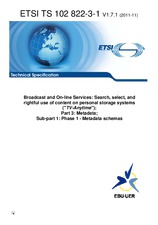ETSI TS 102822-3-1-V1.7.1 (7.11.2011)