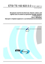 ETSI TS 102822-3-2-V1.4.1 (13.11.2007)
