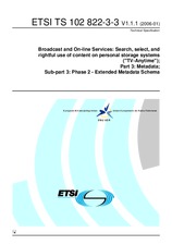 ETSI TS 102822-3-3-V1.1.1 (23.1.2006)
