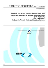 ETSI TS 102822-3-3-V1.3.1 (15.5.2009)