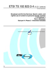 ETSI TS 102822-3-4-V1.2.1 (4.3.2008)