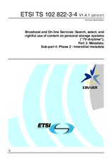 ETSI TS 102822-3-4-V1.4.1 (20.7.2010)