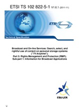 ETSI TS 102822-5-1-V1.6.1 (7.11.2011)