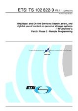 ETSI TS 102822-9-V1.1.1 (23.1.2006)
