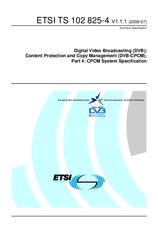 ETSI TS 102825-4-V1.1.1 (3.7.2008)