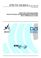 ETSI TS 102825-5-V1.2.1 (18.2.2011)