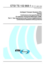 ETSI TS 102868-1-V1.1.1 (30.3.2011)