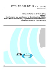 ETSI TS 102871-3-V1.1.1 (14.6.2011)