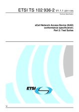 ETSI TS 102936-2-V1.1.1 (1.4.2011)
