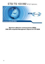ETSI TS 103092-V1.2.1 (30.1.2013)