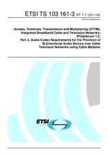 ETSI TS 103161-3-V1.1.1 (13.4.2011)
