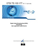 ETSI TS 103177-V1.1.1 (6.8.2013)