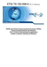 ETSI TS 103269-2-V1.1.1 (16.1.2015)