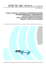 ETSI TS 105174-5-4-V1.1.1 (8.10.2009)