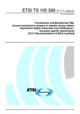 ETSI TS 105388-V1.1.1 (28.4.2008)