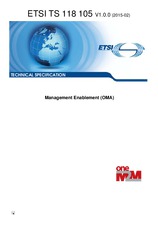 ETSI TS 118105-V1.0.0 (18.2.2015)