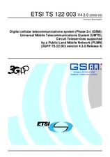 ETSI TS 122003-V4.3.0 (31.3.2002)