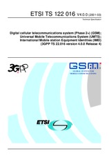 ETSI TS 122016-V4.0.0 (31.3.2001)
