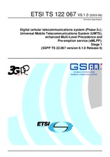 ETSI TS 122067-V6.1.0 (28.1.2005)
