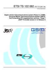 ETSI TS 122082-V4.1.0 (20.7.2001)