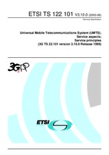 ETSI TS 122101-V3.10.0 (22.6.2000)