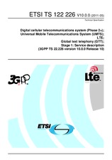 ETSI TS 122226-V10.0.0 (13.5.2011)