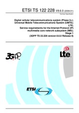 ETSI TS 122228-V8.6.0 (30.1.2009)