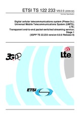 ETSI TS 122233-V8.0.0 (17.2.2009)
