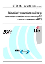 ETSI TS 122233-V9.0.0 (21.1.2010)