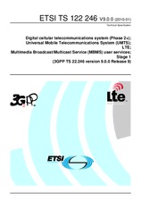 ETSI TS 122246-V9.0.0 (21.1.2010)