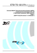ETSI TS 122279-V7.1.0 (31.12.2005)
