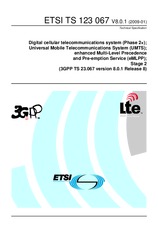 ETSI TS 123067-V8.0.1 (9.1.2009)