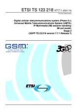 ETSI TS 123218-V7.7.1 (24.10.2007)