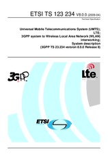 ETSI TS 123234-V8.0.0 (21.4.2009)