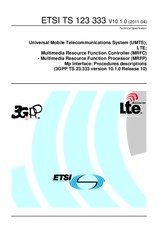 ETSI TS 123333-V10.1.0 (11.4.2011)