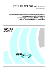 ETSI TS 124067-V4.0.0 (31.3.2001)