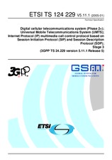 ETSI TS 124229-V5.11.1 (28.1.2005)