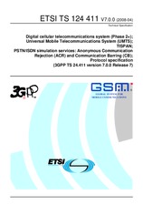 ETSI TS 124411-V7.0.0 (7.4.2008)