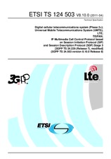 ETSI TS 124503-V8.10.0 (7.4.2011)