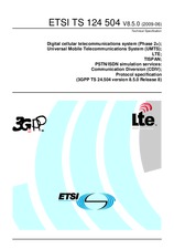 ETSI TS 124504-V8.5.0 (17.6.2009)
