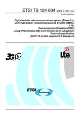 ETSI TS 124604-V8.9.0 (8.4.2011)