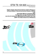 ETSI TS 124623-V8.2.0 (26.1.2010)